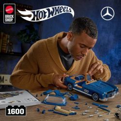 Конструктор Hot Wheels Brick Shop Mercedes-Benz 300 SL 1600 деталей (HWW25) - Картинка 6