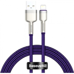 ���� ������ USB 2.0 AM to Lightning 2.0m 2.4A metal purple Baseus (CALJK-B05)