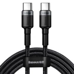   USB-C to USB-C 2.0m 100W 5A black-grey Baseus (CATKLF-ALG1)