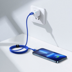 ���� ������ USB-C to Lightning 1.2m 20W blue Baseus (CAJY000203) - �������� 7
