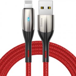 ���� ������ USB 2.0 AM to Lightning 2.0m 2.4A red Baseus (CALSP-C09)