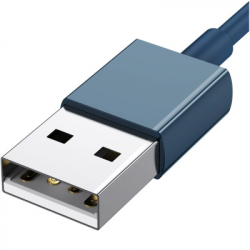 ���� ������ USB 2.0 AM to Lightning + Micro 5P + Type-C 1.5m 3.5A blue Baseus (CAMLTYS-03) - �������� 4