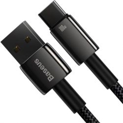 Дата кабель USB 2.0 AM to USB-C 1.0m 100W black Baseus (CAWJ000001) - Картинка 4