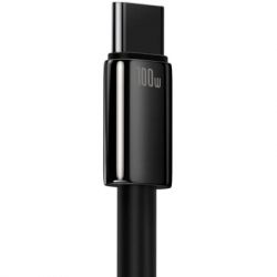 Дата кабель USB 2.0 AM to USB-C 1.0m 100W black Baseus (CAWJ000001) - Картинка 5