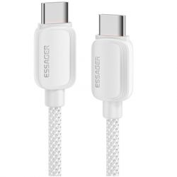 ���� ������ USB-C to USB-C 1.0m 100W white Essager (EXCTT1-WL02-P)