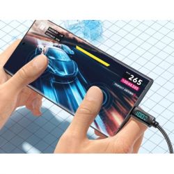 ���� ������ USB 2.0 AM to USB-C 2.0m 7A LED black Essager (EXCT-XYA01-P) - �������� 5