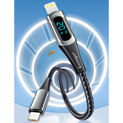 ���� ������ USB-C to Lightning 2.0m 20W Digital Display blue Essager (EXCTL-YDA03) - �������� 9