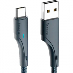 ���� ������ USB 2.0 AM to USB-C 3.0m black Essager (EXCT-LSC01)