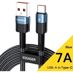 ���� ������ USB 2.0 AM to USB-C 2.0m 7A blue Essager (EXCT-XCA03)