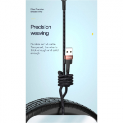 ���� ������ USB 2.0 AM to USB-C 3.0m 7A black Essager (EXCT-XCC01) - �������� 7