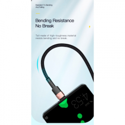 ���� ������ USB 2.0 AM to USB-C 3.0m 7A black Essager (EXCT-XCC01) - �������� 8