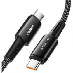 ���� ������ USB-C to USB-C 1.0m 100W black Essager (EXCTT1-CG01)