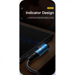 Дата кабель USB 2.0 AM to USB-C 1.0m 100W 90° corner black Essager (EXCWT7A-CG01-P) - Картинка 5