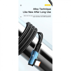 ���� ������ USB 2.0 AM to USB-C 2.0m 100W blue Essager (EXCWT7A-CGA03-P) - �������� 9