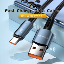 ���� ������ USB 2.0 AM to USB-C 2.0m 100W blue Essager (EXC7A-CGA03-P) - �������� 3