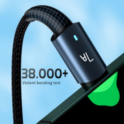 ���� ������ USB 2.0 AM to USB-C 2.0m 100W blue Essager (EXC7A-CGA03-P) - �������� 6