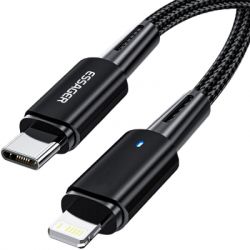   USB-C to Lightning 0.5m 20W black Essager (EXCTL-CGB01)