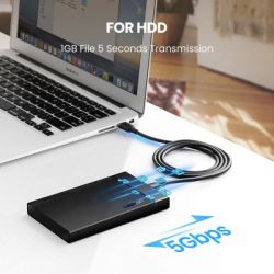 ���� ������ USB 3.0 AM to USB-C 0.5m 3A US184 black Ugreen (20881) - �������� 4