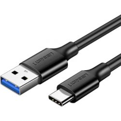 ���� ������ USB 3.0 AM to USB-C 0.5m 3A US184 black Ugreen (20881)