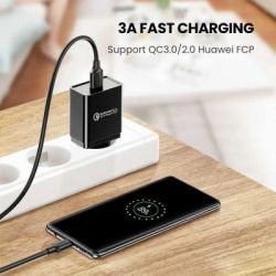 ���� ������ USB 3.0 AM to USB-C 1.5m 3A US184 black Ugreen (20883) - �������� 2