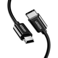   USB-C 2.0 AM to Mini 5P 1.0m US242 black Ugreen (50445)