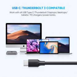 Дата кабель USB-C 3.1 to Micro USB 3.0 1.0m 3A US312 black Ugreen (20103) - Картинка 6