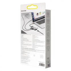 ������������ Baseus USB-C 6-in-1 (CAHUB-CW0G) - �������� 8