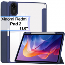 ����� �� �������� BeCover Soft Edge TPU Xiaomi Redmi Pad 2 11.0" Deep Blue (713657)