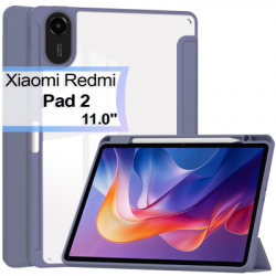 ����� �� �������� BeCover Soft Edge TPU Xiaomi Redmi Pad 2 11.0" Purple (713663)