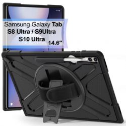 Чехол для планшета BeCover Heavy Duty Samsung Galaxy Tab S8 Ultra/S9 Ultra/S10 Ultra (X900/X906/X910/X916/X920/X926) 14.6" (713664) - Картинка 1