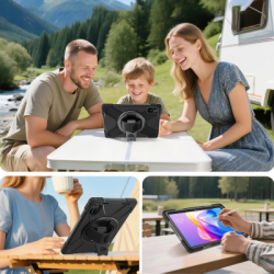 ����� ��� �������� BeCover Heavy Duty Xiaomi Redmi Pad 2 11.0" Black (713929) - �������� 6