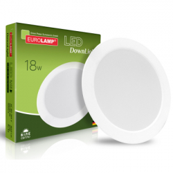  Eurolamp Downlight NEW 18W 1600Lm 4000K (LED-DLR-18/4(new))