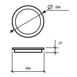 ���������� Eurolamp Downlight NEW 20W 1900lm 4000K (LED-DLR-20/4(new)) - �������� 2