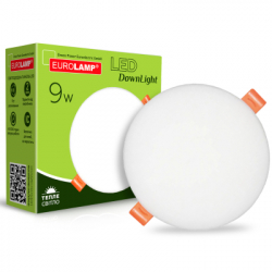 Світильник Eurolamp LED Downlight 9W 855lm 3000K (LED-DLR-9/3(Е)) - Картинка 2