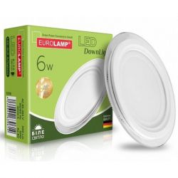 ���������� Eurolamp LED Glass Downlight 6W 500Lm 4000K (LED-DLR-6/4(glass)) - �������� 2