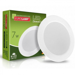 ��������� Eurolamp Downlight NEW 7W 570lm 4000K (LED-DLR-7/4(new))