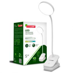 Настольная лампа Eurolamp 5W 400Lm 2800-6500K Type-C+Battery 2400mAh (LED-TLB-5W(P)) - Картинка 2