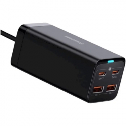   Baseus 2xUSB-C 100W + 2xUSB GaN black (CCGP000101) -  3