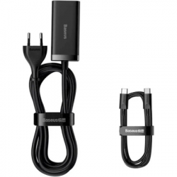   Baseus 2xUSB-C 100W + 2xUSB GaN black (CCGP000101) -  7