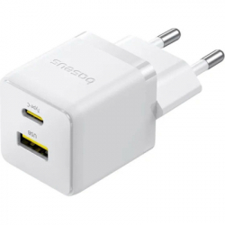   Baseus 1xUSB-C 30W + 1xUSB white (P1011160A213-00) -  5