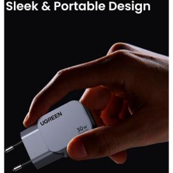   Ugreen USB-C PD30W GaN X703 gray (35006) -  10