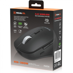����� REAL-EL RM-380W Wireless Black (EL123200057) - �������� 9