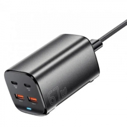   Essager 2xUSB-C + 2xUSB 67W GaN (ECT2AC-JYB0G-Z) -  2