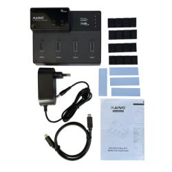 Док-станция для накопителей Maiwo 4*NVMe M.2 SSD Key M/B+M to USB4.0 USB-C 40Gbps (K3015P4) - Картинка 8