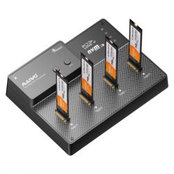 Док-станция для накопителей Maiwo 4*NVMe M.2 SSD Key M/B+M to USB4.0 USB-C 40Gbps (K3015P4) - Картинка 1