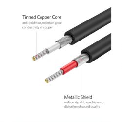 Кабель мультимедійний 2xRCA M to 2xRCA M 3.0m AV104 black Ugreen (10519) - Картинка 11