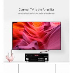 Кабель мультимедійний 2xRCA M to 2xRCA M 3.0m AV104 black Ugreen (10519) - Картинка 6