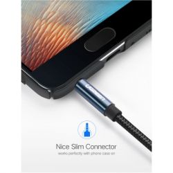 ������ �������������� 3.5mm M to 3.5mm F 2.0m AV118 blue Ugreen (40675) - �������� 6