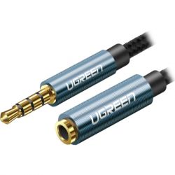 ������ �������������� 3.5mm M to 3.5mm F 2.0m AV118 blue Ugreen (40675)