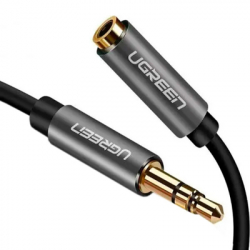 ������ ������������� 3.5mm M to 3.5mm F 2.0m AV118 gray UGREEN (10594) - �������� 2